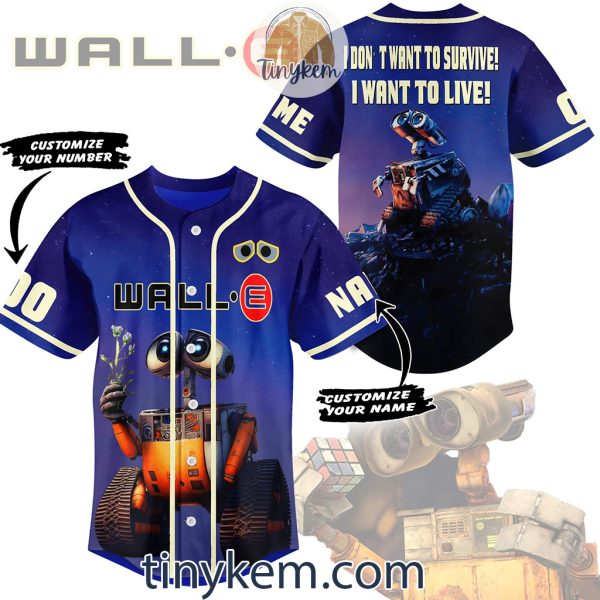 WALL-E Customized Baseball Jersey