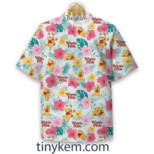 Winnie the Pooh Flowers Hawaiian Shirt2B3 B3DJi