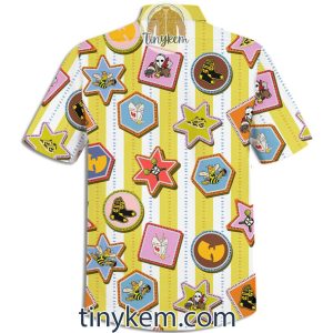 Wu tang Clan Badgets Hawaiian Shirt and Shorts2B3 pWWGx