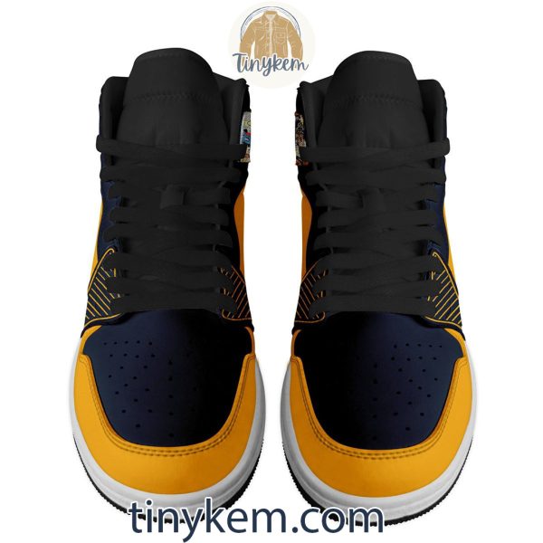 X-force Air Jordan 1 High Top Shoes: Gift for X-men fans