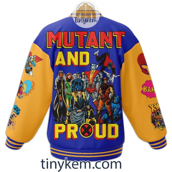 X-men Baseball Jacket: Mutant and Proud
