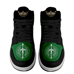 Zelda Link Air Jordan 1 High Top Shoes