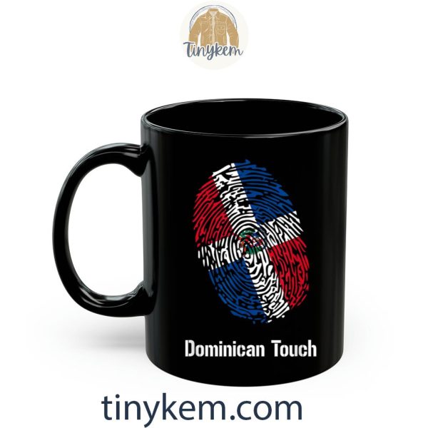 Dominican Touch Republic Flag Country Birth Place Shirt