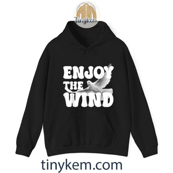 Enjoy the Wind Peace Dove apparel, Serenity Nature Shirt