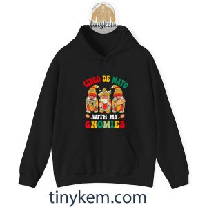 funny cinco de mayo with my gnomies trio gnomes boys girls tshirt 5 6ZACG