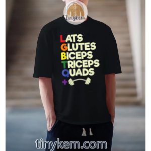 lgbtq2B lats glutes biceps triceps quads barbell tshirt 3 GLdsT