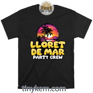 Lloret De Mar Party Crew Beach Vacation Shirt