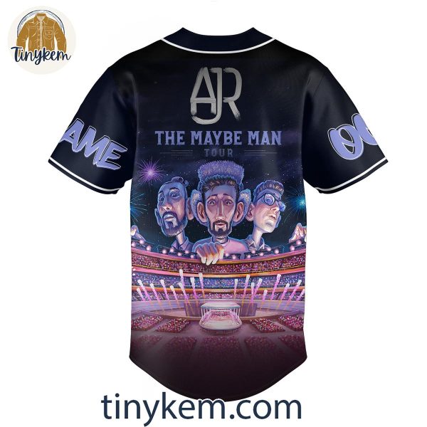 AJR band The Maybe Man Tour 2024 Customized Baseball Jersey