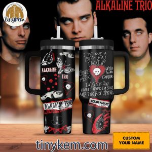 Alkaline Trio Customized Baseball Jacket