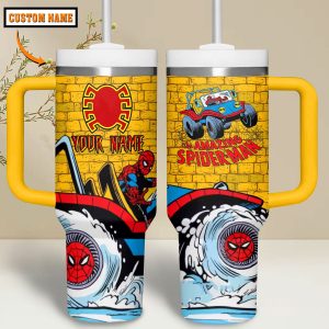 Amazing Spiderman Customized 40Oz Tumbler