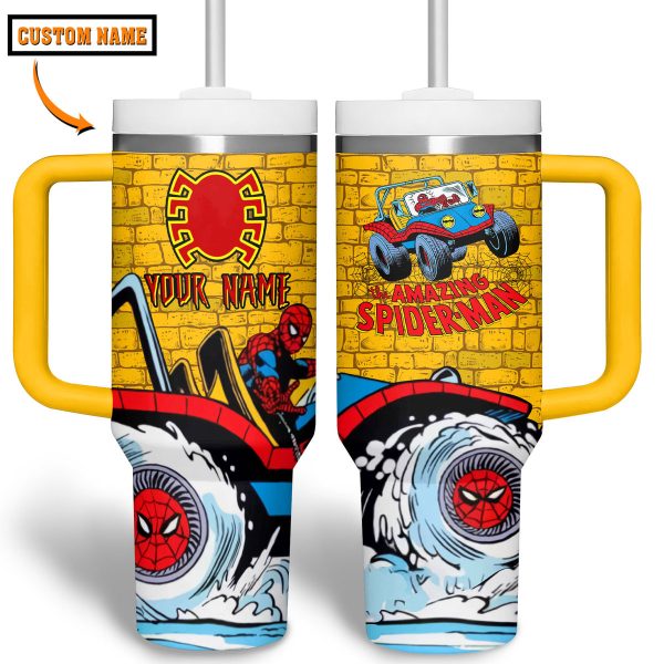 Amazing Spiderman Customized 40Oz Tumbler