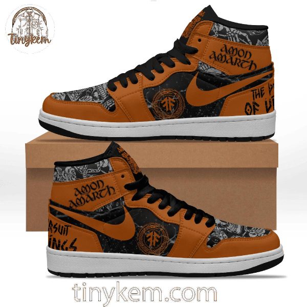 Amon Amarth Air Jordan 1 High Top Shoes