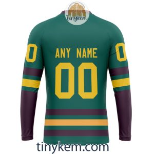 Anaheim Ducks Customized Hoodie Tshirt Sweatshirt With Heritage Design2B5 XRdjf