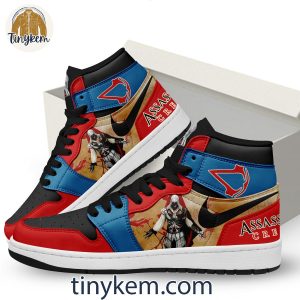 Assassins Creed Air Jordan 1 High Top Shoes 2 xISiN