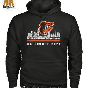 Baltimore Orioles 2024 Roster Shirt 2 vEcro