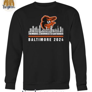 Baltimore Orioles 2024 Roster Shirt 3 I8G75