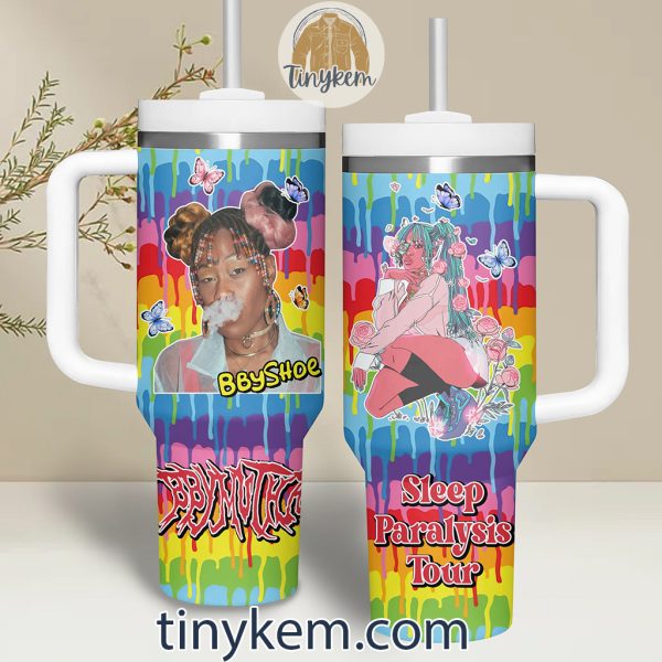 Bbymutha’s 2024 Tour 40Oz Tumbler: Sleep Paralysis