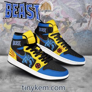 Beast X men Customized Air Jordan 1 High Top Shoes2B3 TOxky
