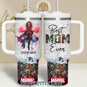 Best Mom Ever Marvel 40Oz Tumbler With Handle2B3 NDL1x