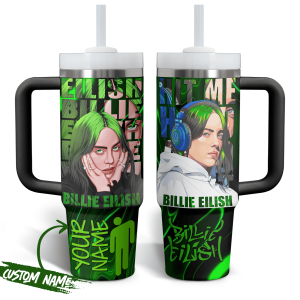 Billie Eilish Customized 40Oz Tumbler