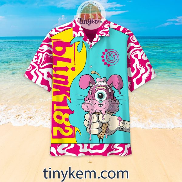 Blink-182 Hawaiian Shirt: Your Smile Fades In The Summer