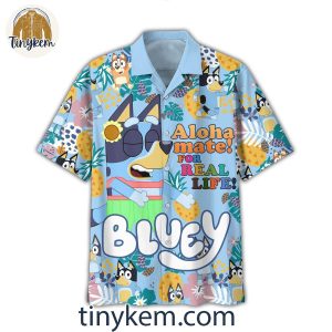 Bluey Cartoon Summer Hawaiian Shirt 2 stclc