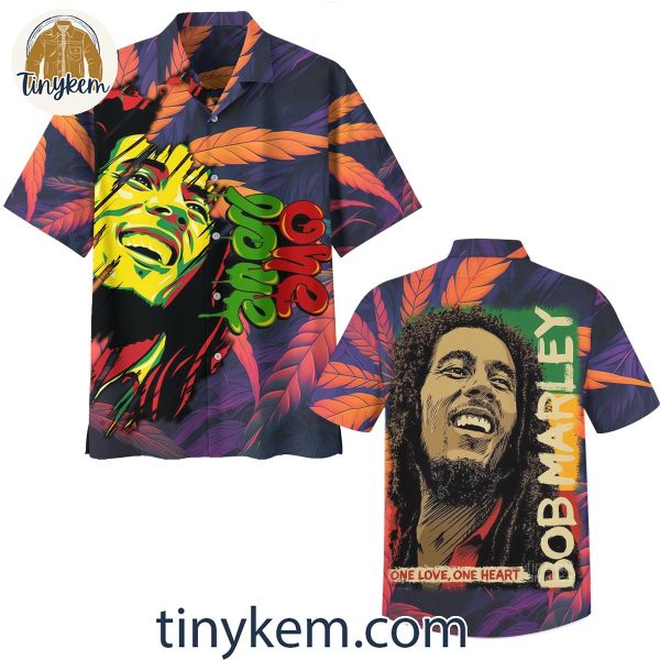 Bob Marley One Love One Heart Hawaiian Shirt