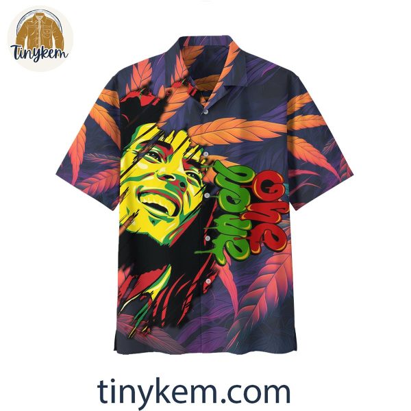 Bob Marley One Love One Heart Hawaiian Shirt