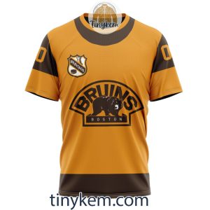 Boston Bruins Customized Hoodie Tshirt Sweatshirt With Heritage Design2B6 EbZYj