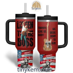 Bruce Springsteen The Boss 40 Oz Tumbler