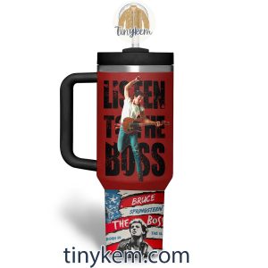 Bruce Springsteen The Boss 40 Oz Tumbler2B2 wsPUT