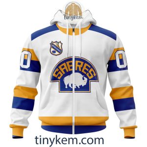 Buffalo Sabres Customized Hoodie Tshirt Sweatshirt With Heritage Design2B2 TceXM