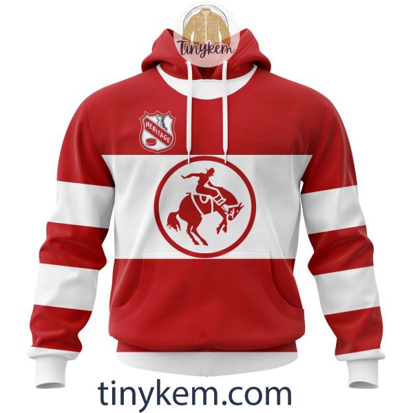 Calgary Flames Customized Hoodie, Tshirt, Sweatshirt With Heritage Design