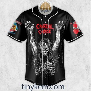 Cannibal Corpse 2024 Tour Customized Baseball Jersey2B2 SKe63