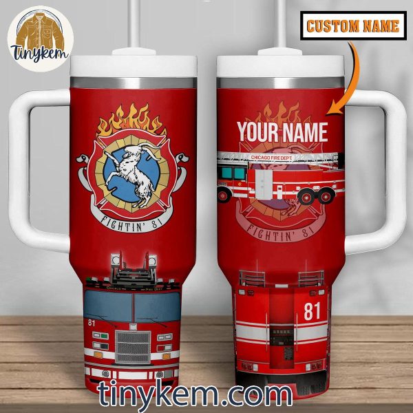 Chicago Fire 40Oz Tumbler