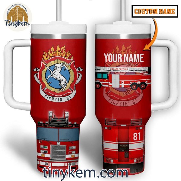 Chicago Fire 40Oz Tumbler