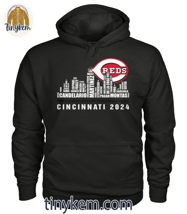 Cincinnati Reds 2024 Roster Shirt