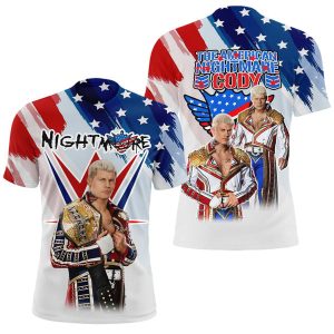 Cody Rhodes Customized Baseball Jersey