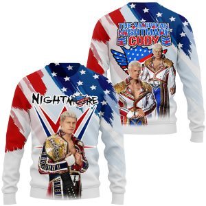 Cody Rhodes 3D Tshirt Hoodie Sweatshirt The Undisputed WWE Universal Champion2B5 L3ob7