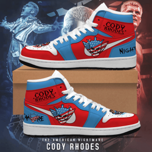 Cody Rhodes Air Jordan 1 High Top Shoes