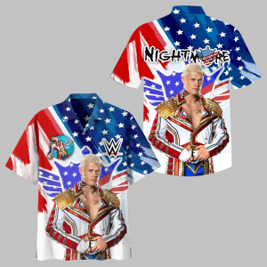 Cody Rhodes WWE Universal Champions 2024 Hawaiian Shirt