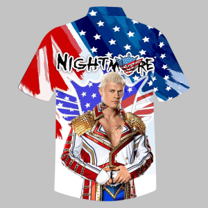 Cody Rhodes WWE Universal Champions 2024 Hawaiian Shirt2B3 KDUiF