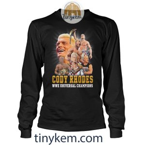 Cody Rhodes WWE Universal Champions 2024 Shirt2B4 yb2Ug