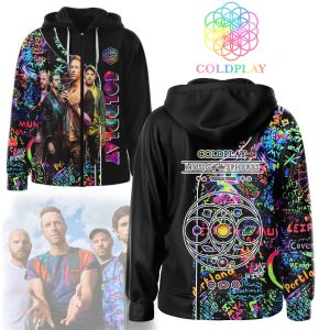Coldplay Zipper Hoodie: Music of the Spheres