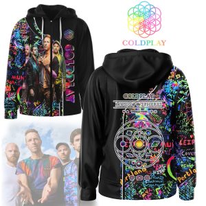 Coldplay 2024 World Tour Zipper Hoodie