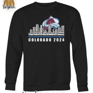 Colorado Avalanche 2024 Roster Shirt 3 uiTlx