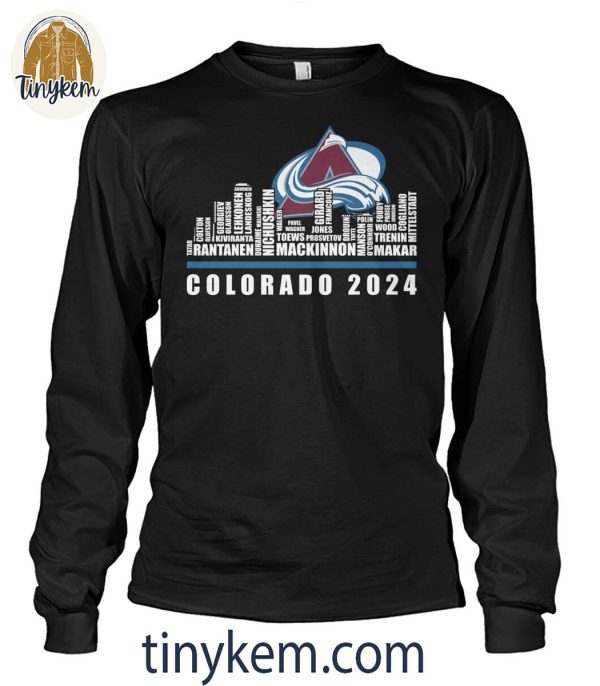 Colorado Avalanche 2024 Roster Shirt