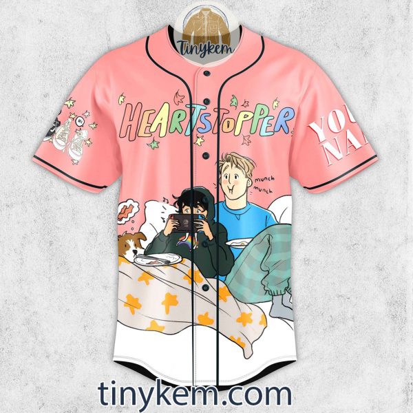 Cute Heartstopper Customized Baseball Jersey