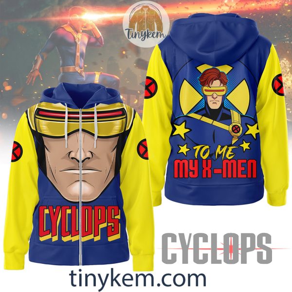 Cyclops My X-men Zipper Hoodie