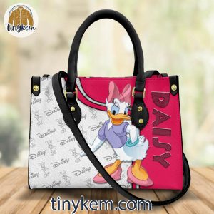 Daisy Duck Leather Handbag 5 mwR52